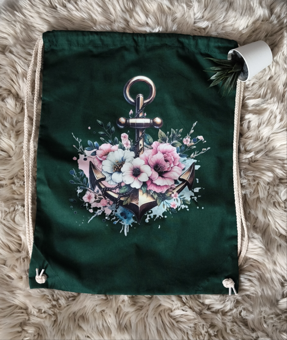 Turnbeutel Rucksack- Anker