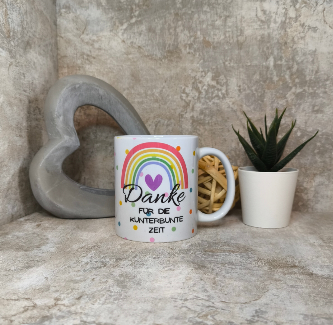 Tasse -  Danke für die Zeit