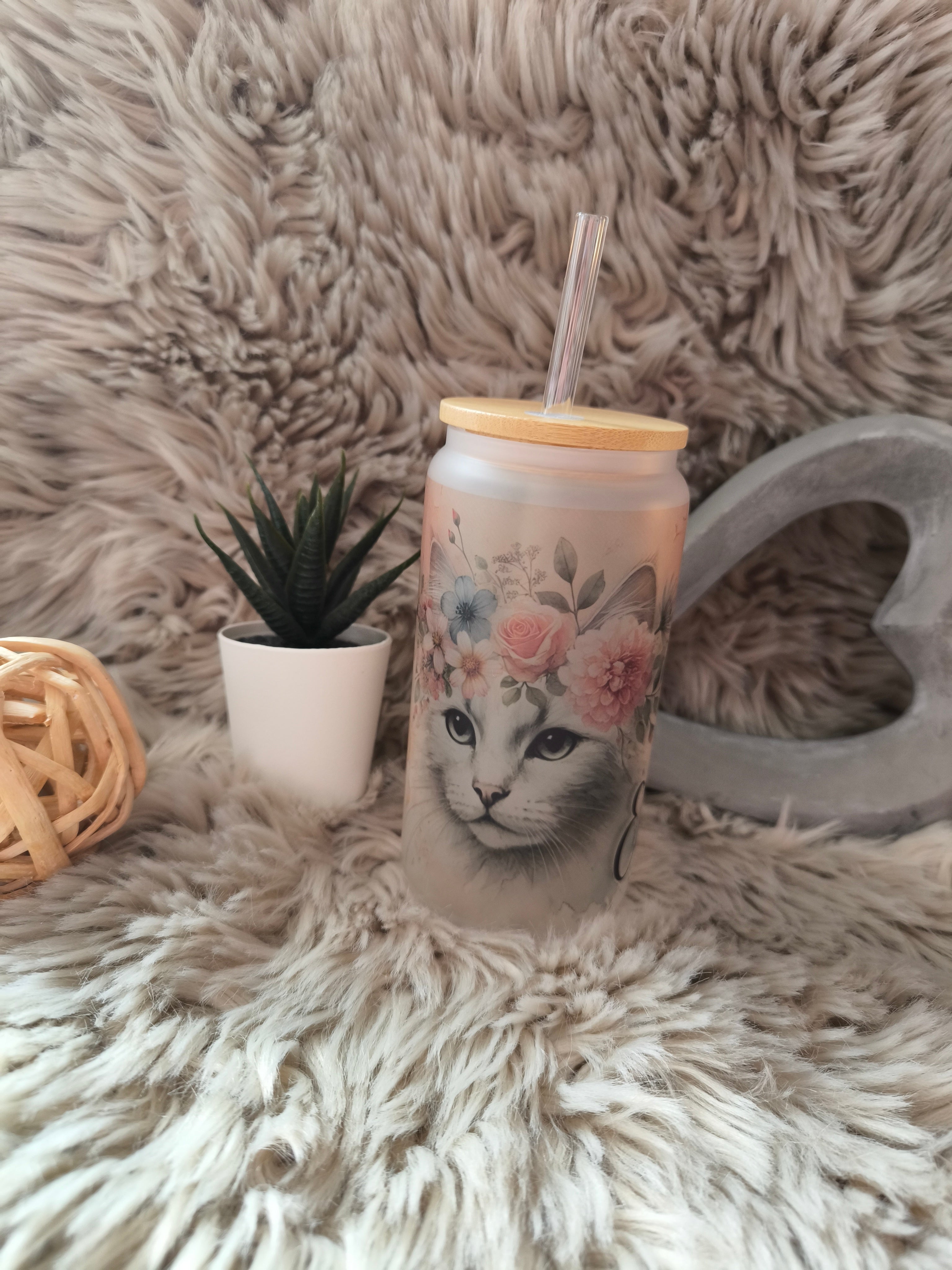 🌞 Großer Sommer-SALE!  Personalisierbares Sommerglas mit Bambusdeckel & Glasstrohhalm – jetzt nur 15,90 € statt 19,90 €!