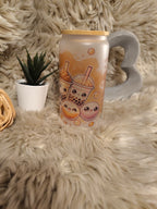 Sommerglas- Bubbletea Bunt