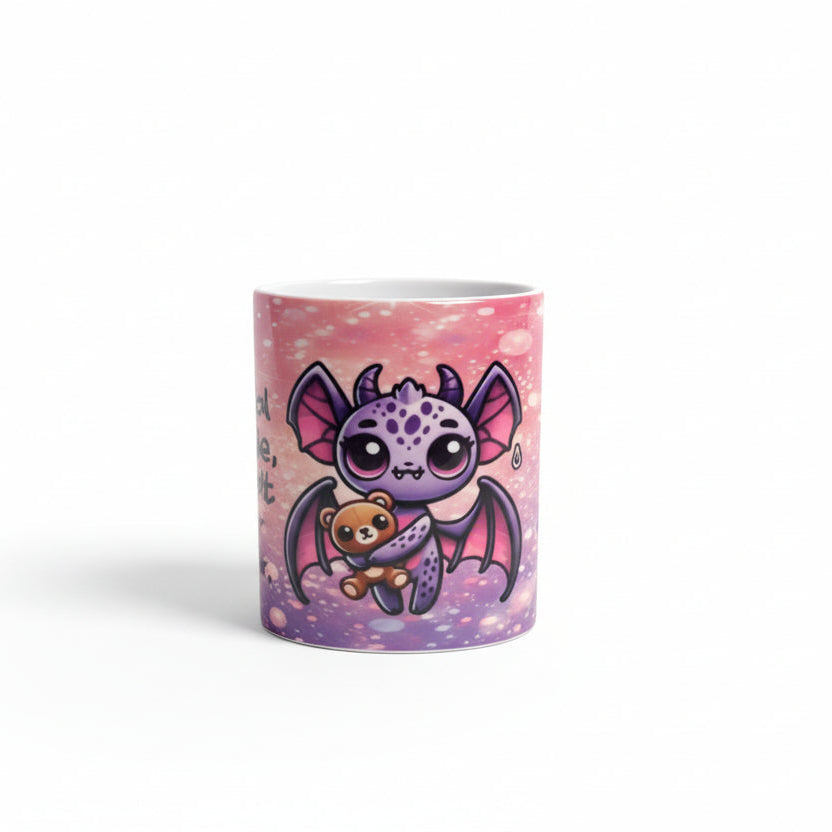 Tasse- Frieda Ist das leben scheiße streu Glitzer drüber