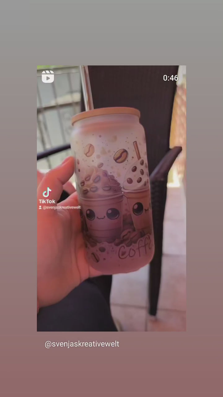 Sommerglas - Eiskaffee
