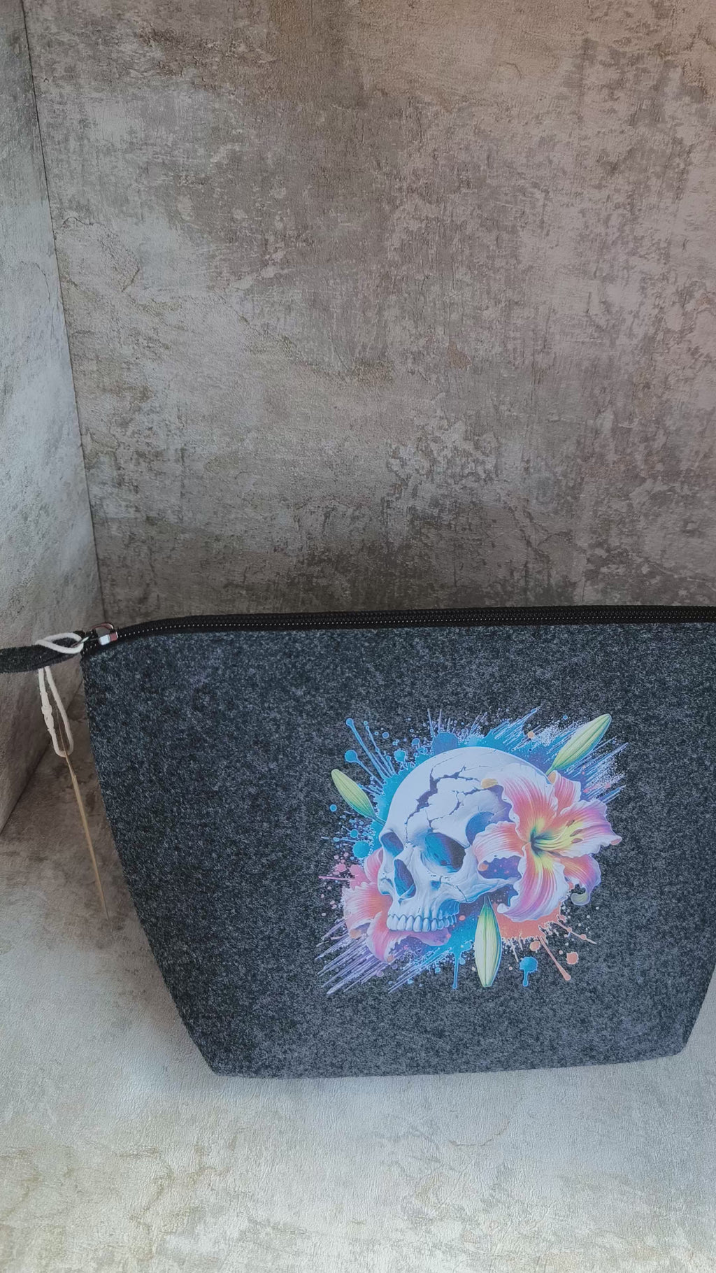 Filztasche mit Reißverschluss – kompakt, schick & personalisierbar