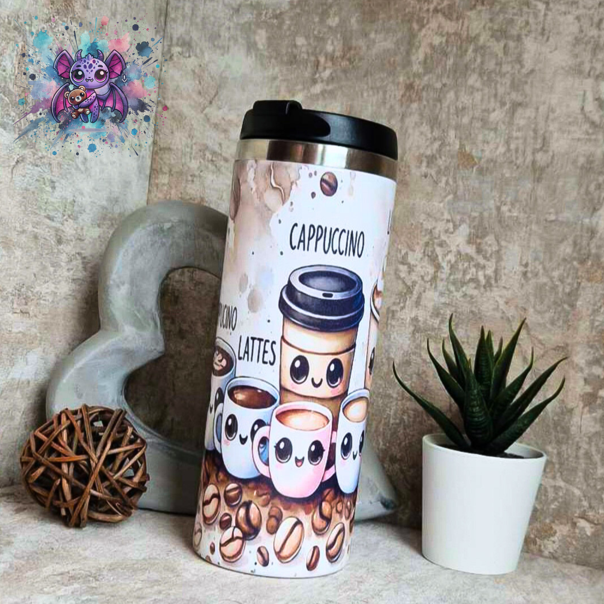 ☕ Thermo-Kaffeebecher To Go – doppelwandig, auslaufsicher & umweltfreundlich